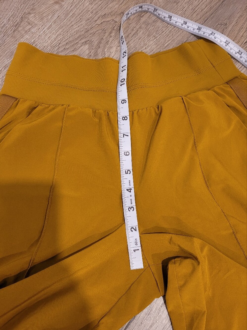 Athleta Nolita Wide Leg Pants Brass Yellow Gold Size 4 - Picture 7 of 8